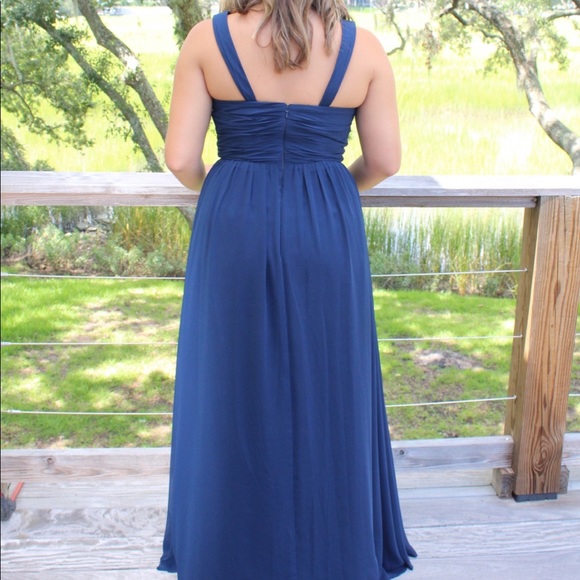 NWT Navy Maxi Gown - Picture 3 of 3